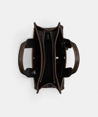 COACH コーチ　カーゴ トート26 レザー ブラック 公式】COACH – コーチ | カーゴ トート 26